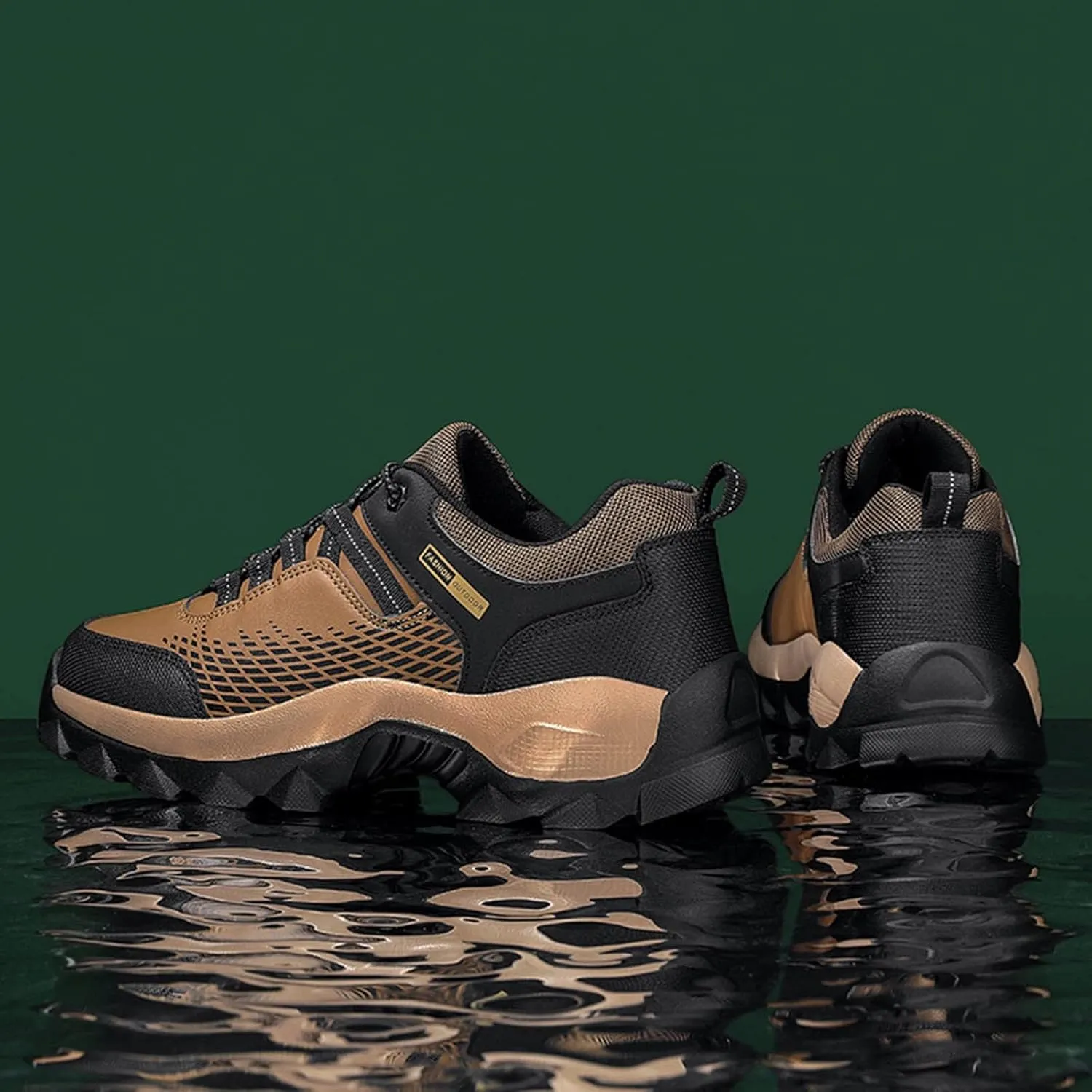 2022 Men's Outdoor Hiking Shoes Light Casual Sports Round Toe Comfortable Fashion Sports Running Shoes Mens Fashion Sneaker