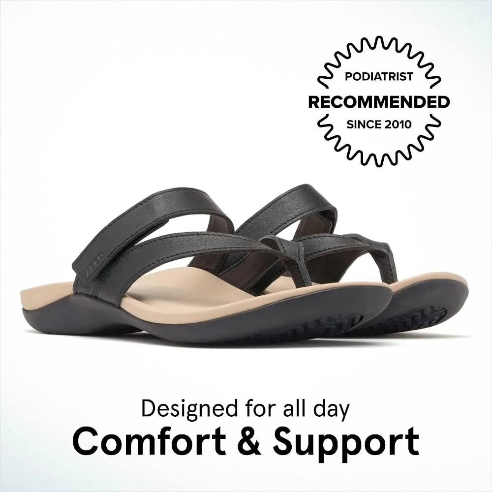 ABEO Oasis Thong Sandals For Women | Arch Support Sandals | Ball of Foot Pain Relief | Built-In Metatarsal Pads Women | Ball Of Foot Cushions for Women