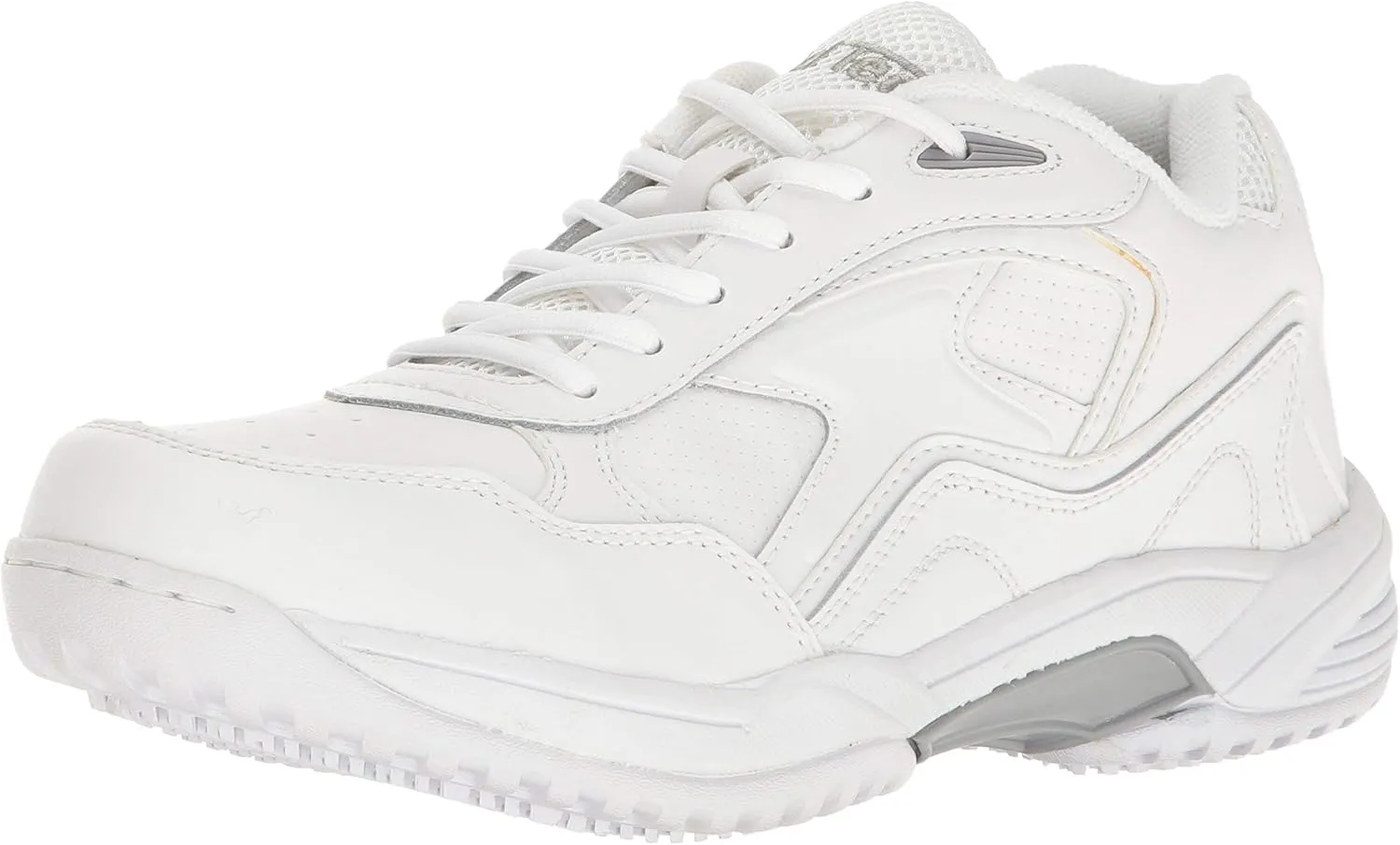 Ad Tec Non Metallic Non Slip Athletic Sneakers, Lace Up, Lightweight and Breathable Mesh Work Shoe for Men