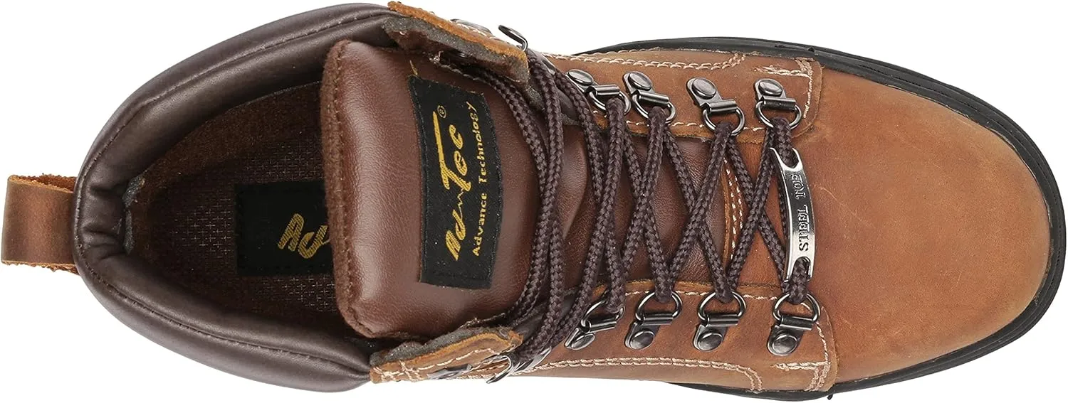 Ad Tec Unisex-Adult 6" Laceup Leather Certified Work & Hiker Boots