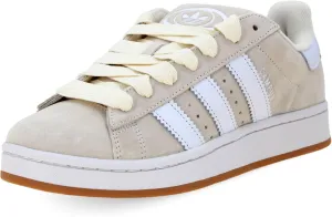 adidas Campus 00s Men's Sneakers, Wonder White/Cloud White/Gum 2, Size 4