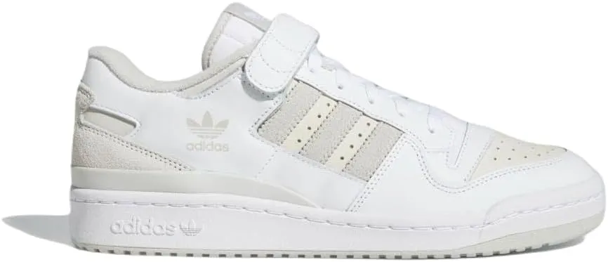 adidas Men's Forum Low Sneaker, Cloud White/Grey One/Chalk White, 13 M US