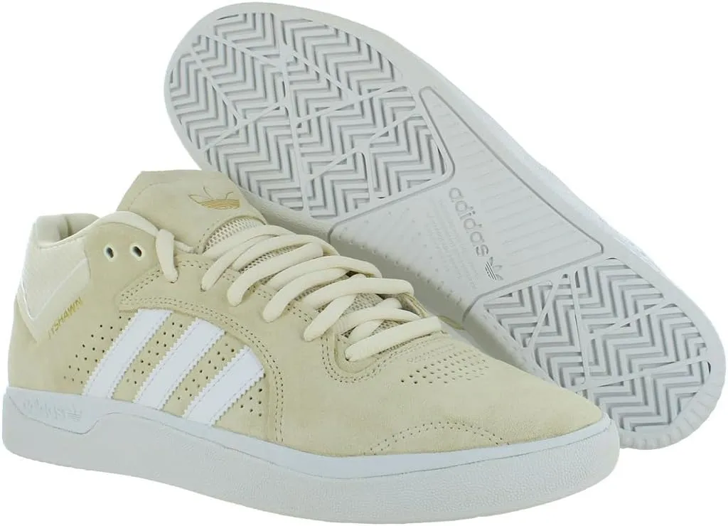adidas Mens Tyshawn Skate Sneakers Shoes - White