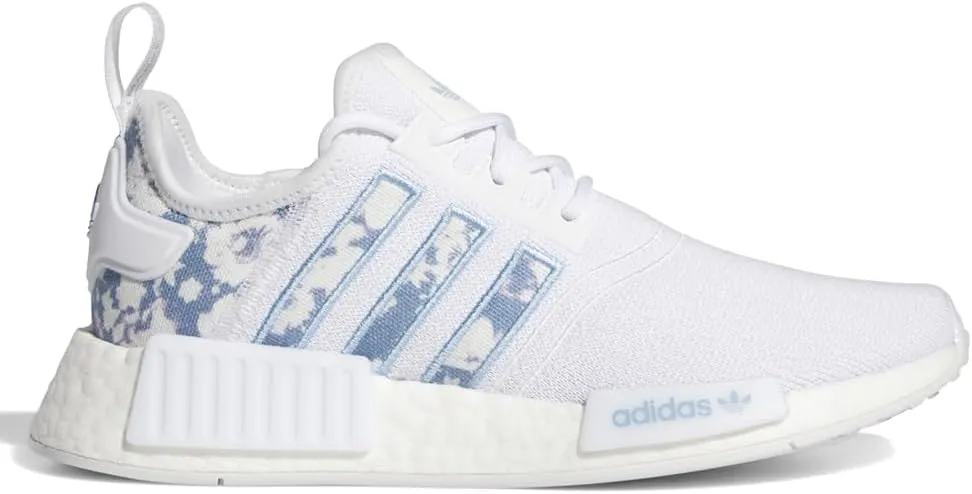 adidas Womens NMD R1 Lace Up Sneakers Shoes Casual - White - Size 7 M