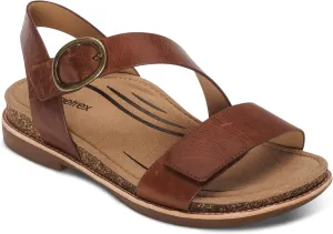 Aetrex Women's Tamara Orthopedic Asymmetrical Thong Sandals for Women Flats