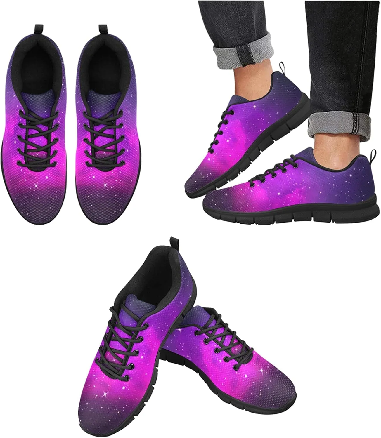 ANANGTEE Awsome Motorcycle Womens Sneakers Fashion Casual Comfortable Lightweight Breathable Arch Support Slip On Non-Slip Tennis Shoes Walking Shoes US13