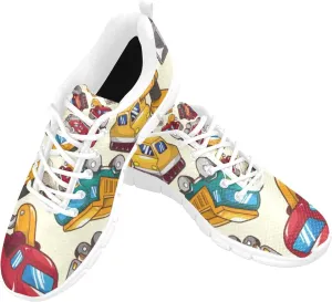 ANANGTEE Cartoon Energy Electricity Womens Sneakers Fashion Casual Comfortable Lightweight Breathable Arch Support Slip On Non-Slip Tennis Shoes Walking Shoes
