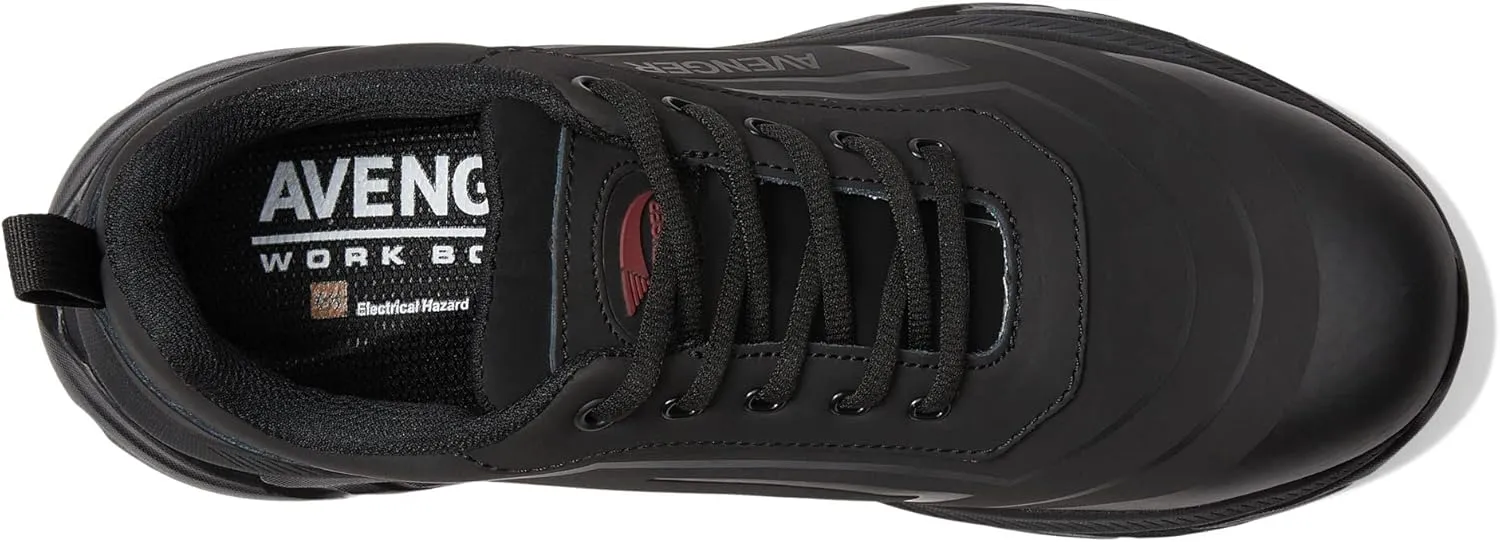 Avenger Work Boots K4 Oxford - Sneakers for Men - Leather Upper - Mesh Lining - Removable Foam Footbed