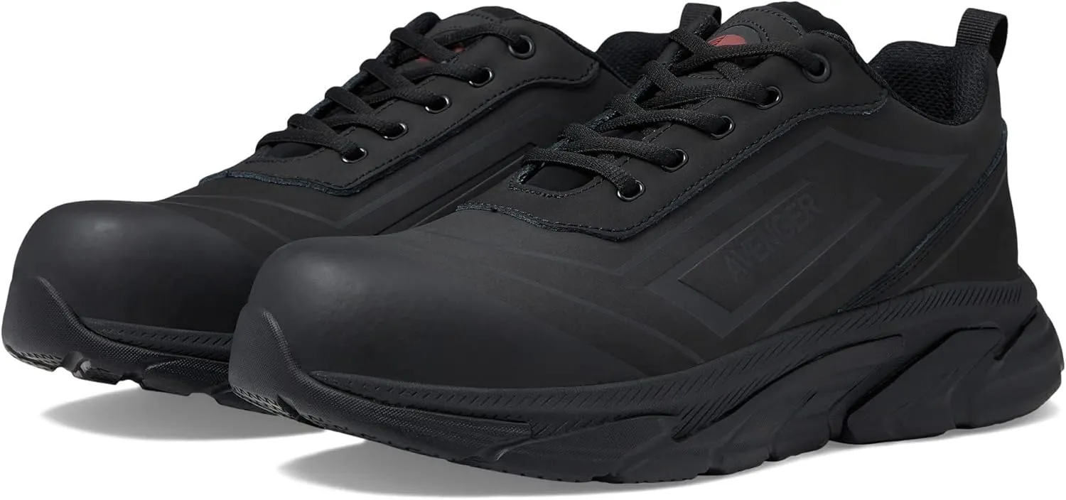 Avenger Work Boots K4 Oxford - Sneakers for Men - Leather Upper - Mesh Lining - Removable Foam Footbed