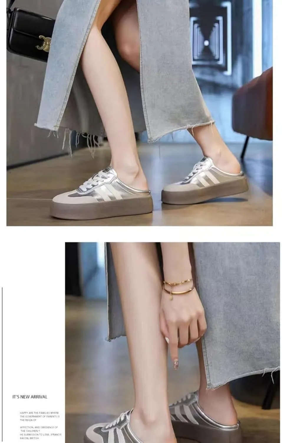 Backless Tennis Shoes for Women Wide Mule Sneakers Slip on Backless Sneakers Platform Canvas Mules Non Slip Chunky Thick Sole Lace Up Breathable Mesh Casual Walking Slides Lightweight Round Toe Girl