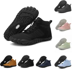Barefoot Shoes Winter,Snow Boots for Women & Men,Warm Fur Lined Waterproof Snow Sneakers Lightweight Non-Slip Snow Boots