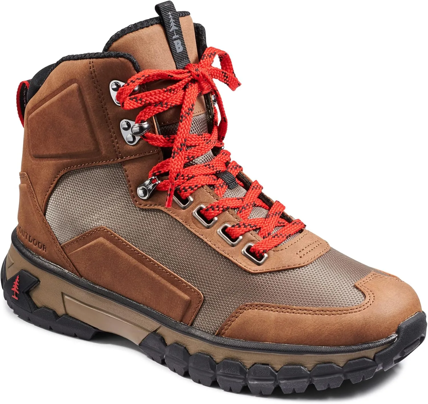 BASS OUTDOOR Men's Waterproof Peak Mountain Hiker Chelsea Boot