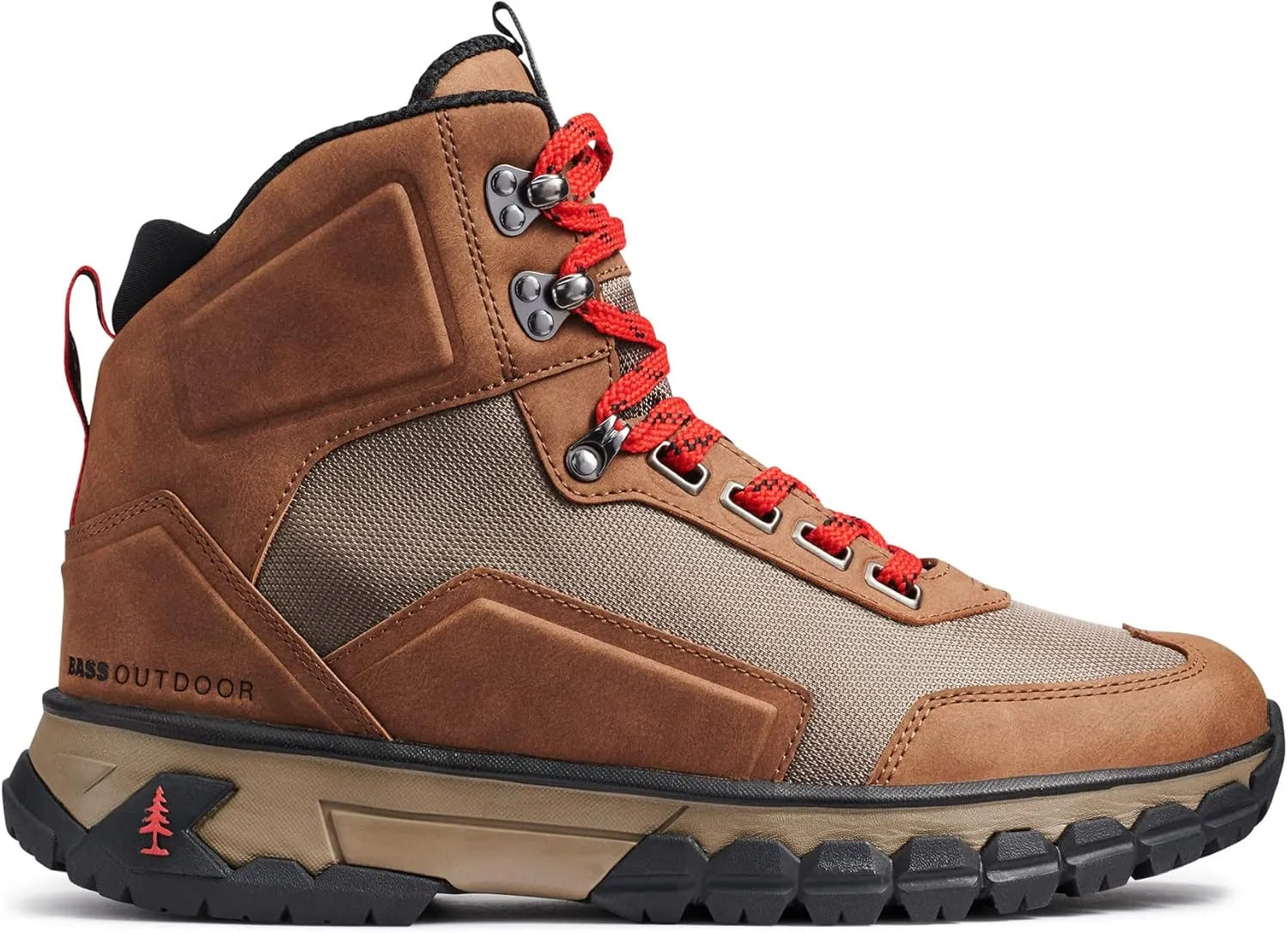 BASS OUTDOOR Men's Waterproof Peak Mountain Hiker Chelsea Boot