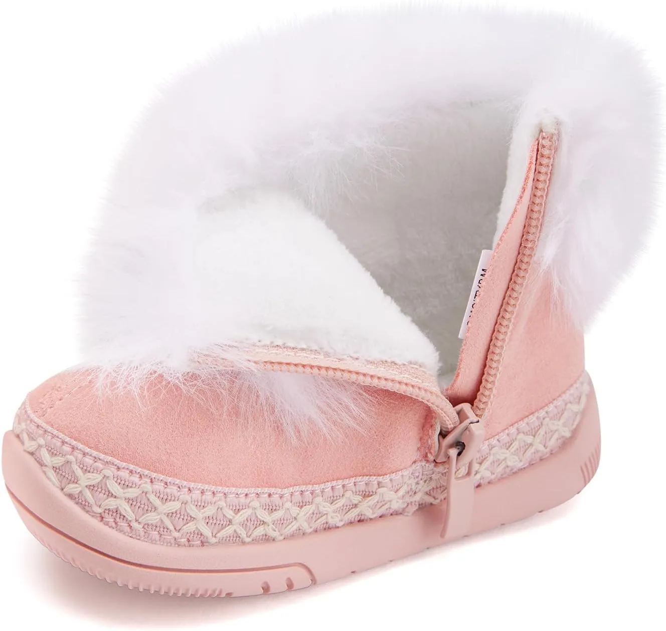 BMCiTYBM Baby Snow Boots Infant Boy Girl Winter Boots Nonslip Lightweight Outdoor Warm Shoes for Cold Weather 6 9 12 18 24 Months(Infant/Toddler)