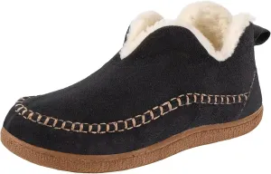 Boots for Women, Women's Ankle Bootie Moccasin Slippers Ladies Warm Winter Indoor Outdoor House Shoes With Memory Foam