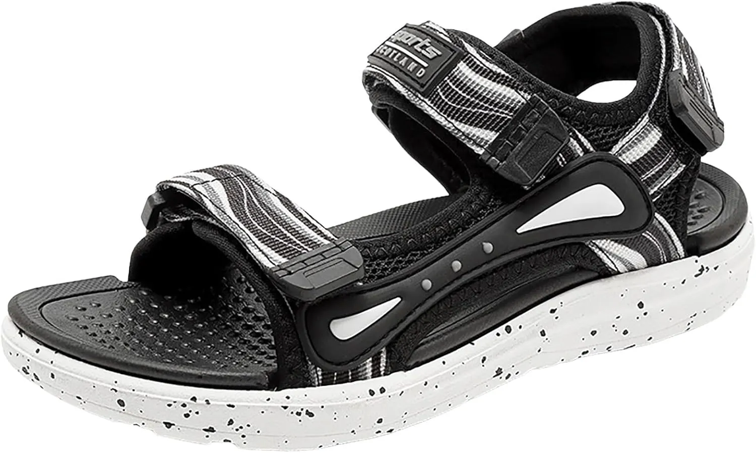 Boys' Sandals Kids Summer Fashion Open-toe Casual Shoes Adjustable Printed Straps Lightweight Outdoor Beach Sandals