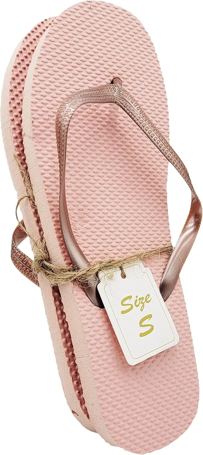 Bulk Flip Flops for Weddings | 48 Pairs | Reception Guest Slippers | Women Men Beach Pool Wholesale Sandals Pack