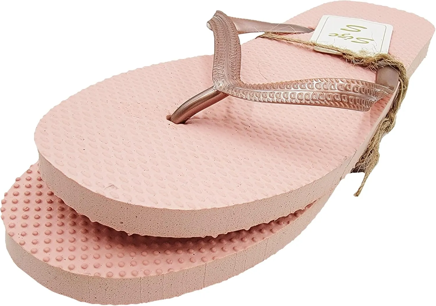 Bulk Flip Flops for Weddings | 48 Pairs | Reception Guest Slippers | Women Men Beach Pool Wholesale Sandals Pack