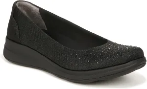 BZees Women's Golden Bright Machine Washable Slip on Loafer Sneaker
