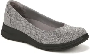 BZees Women's Golden Bright Machine Washable Slip on Loafer Sneaker
