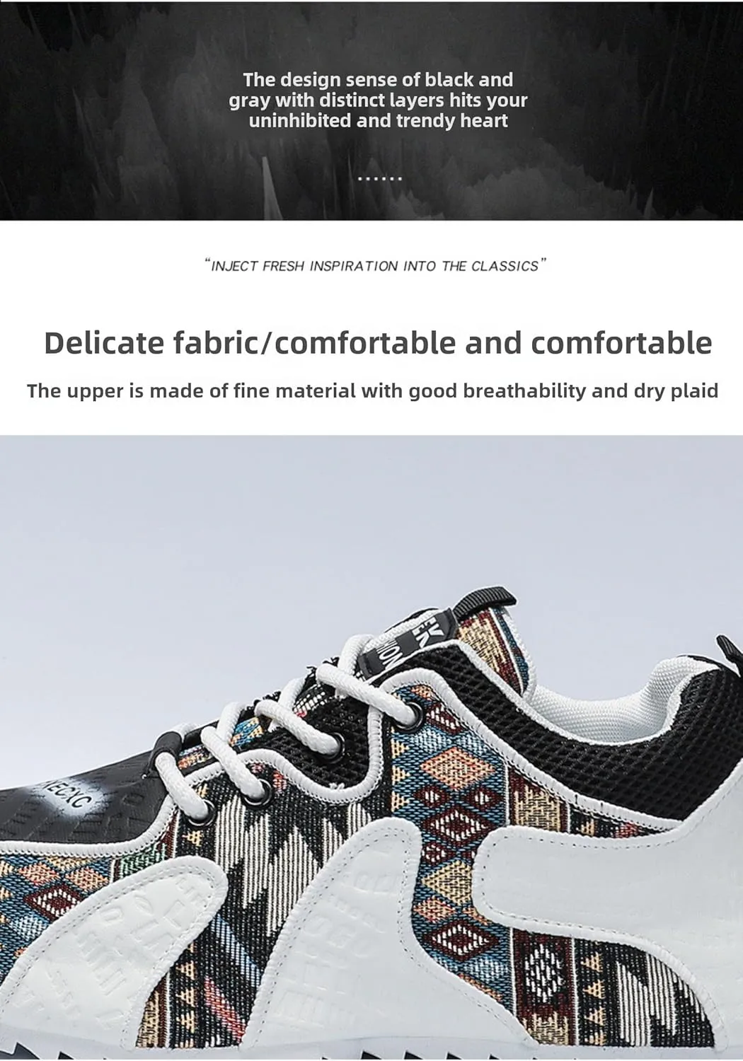 Canvas Boho Sneakers with Cloud-Like Comfort Bohemian Hand-Embroidered Accents for Daily Outfits & Festival Ready