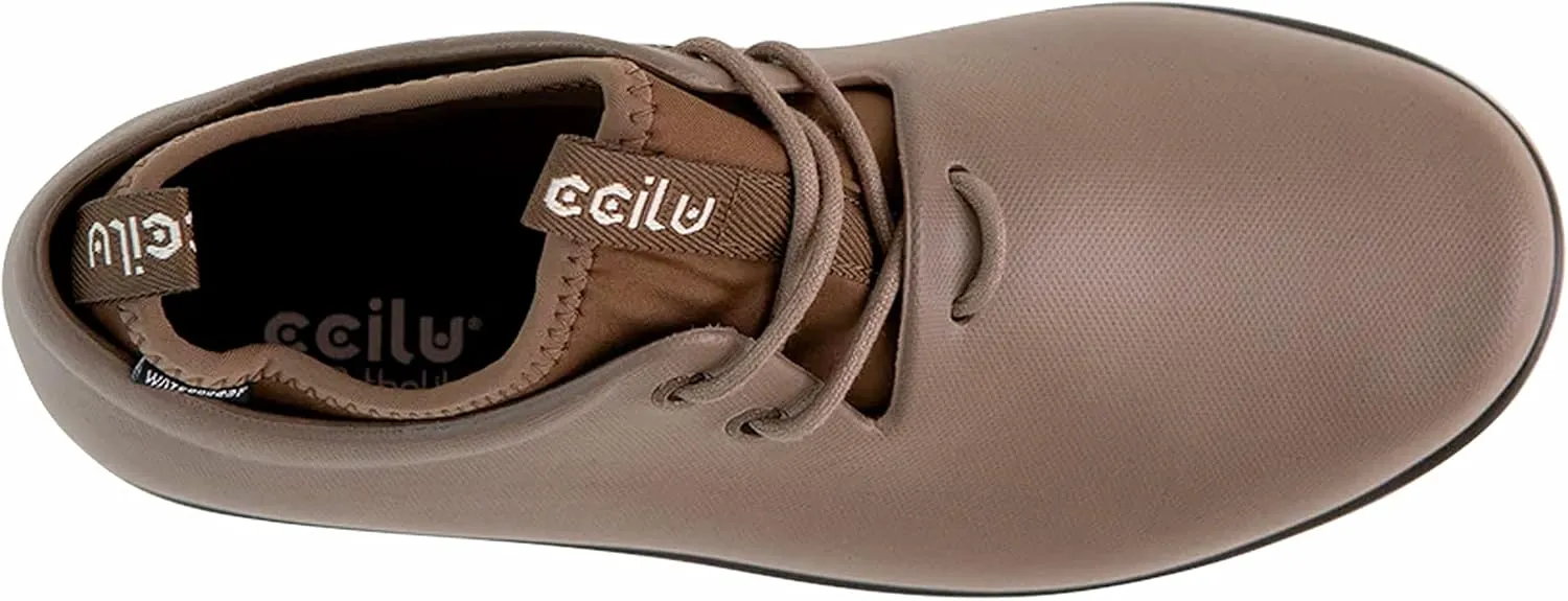 Ccilu XpreSole Panto Men's Low-Top Boots, Outdoor Boots, Waterproof, Lightweight, Vegan, High Grip, Made from Sustainable Coffee Grounds