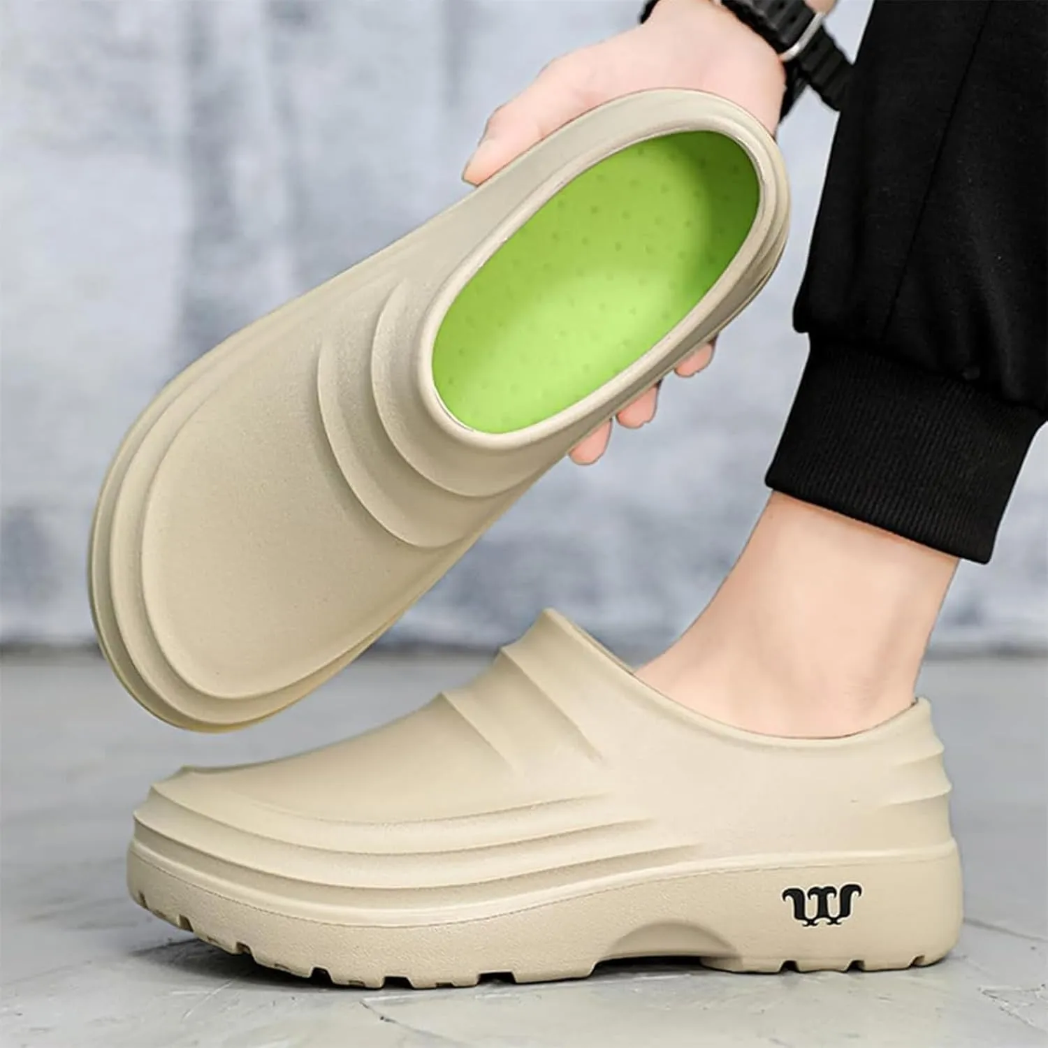 Chef Shoes for Women Armadillo Clogs Nurse Shoes Arch Support Orthopedic Sandals Lightweight Soft Cushioned Thick Sole Garden Clogs Slip On Casual Sandal Outdoors Walking Shoe