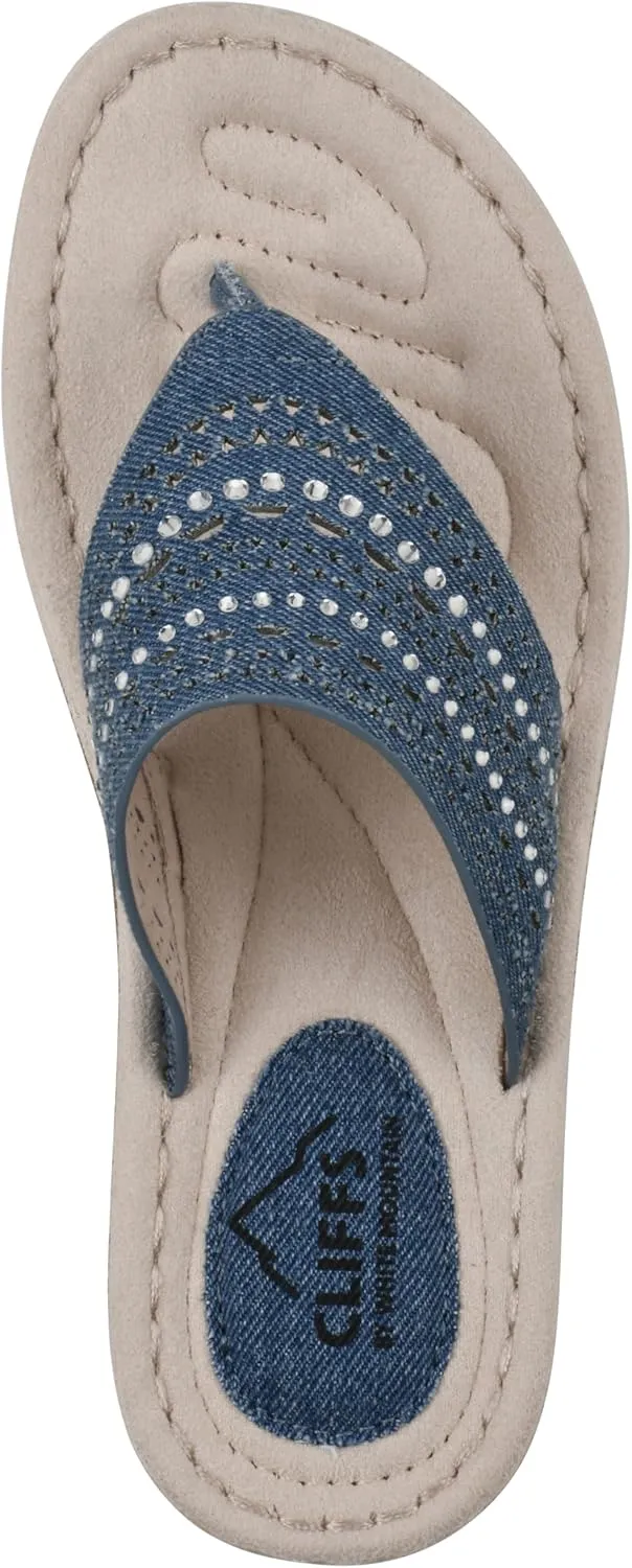 CLIFFS BY WHITE MOUNTAIN Women's Comate Flip-Flop
