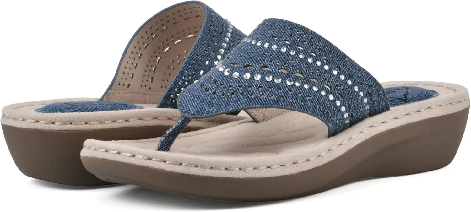 CLIFFS BY WHITE MOUNTAIN Women's Comate Flip-Flop