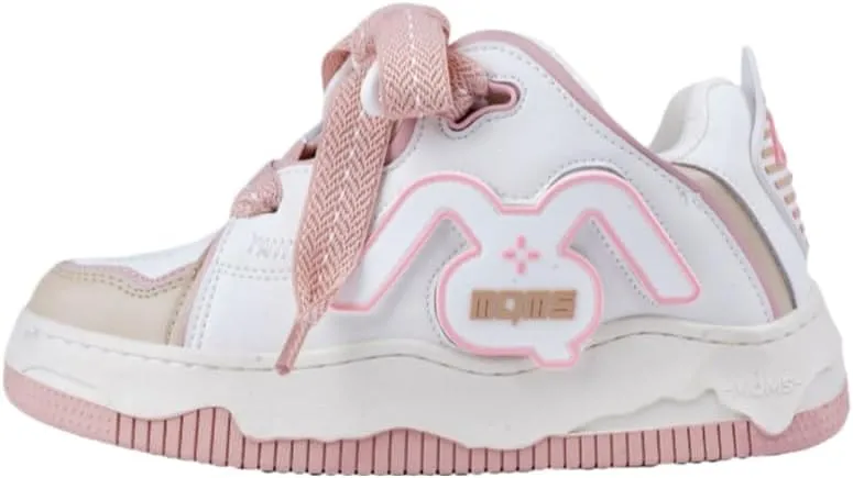 Cloud Sole Sneakers Women & Girls - Retro Y2K Rabbit Pattern Kawaii Chunky Platform Shoes for Road Trips, Beach Travel & Café Dates, Comfy Streetwear, Back to School, Birthday Gifts