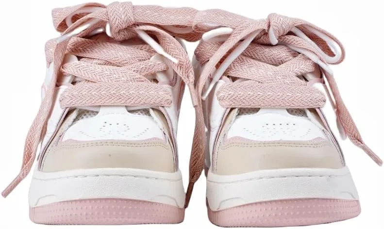 Cloud Sole Sneakers Women & Girls - Retro Y2K Rabbit Pattern Kawaii Chunky Platform Shoes for Road Trips, Beach Travel & Café Dates, Comfy Streetwear, Back to School, Birthday Gifts
