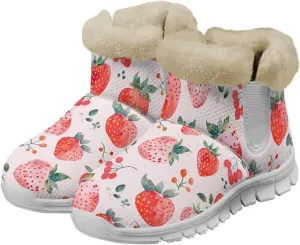 Coloranimal Winter Boots for Women Snow Boots Womens Ankle Boots Warm Fur Lined Winter Shoes Warm Booties Fashion Snow Shoes