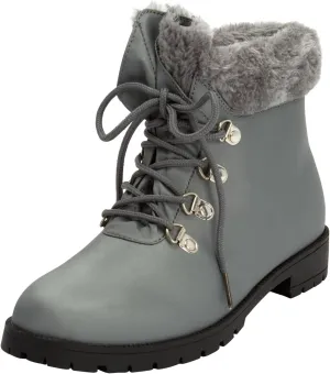 Comfortview Women's Wide Width The Vylon Hiker All-Weather Bootie