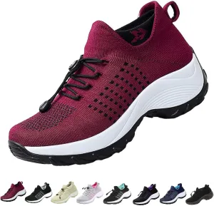 Comfortwear Ortho Shoes for Women Plantar Fasciitis, Non Slip Comfort Wear Orthowear Sneakers, Wide Width