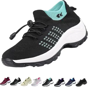 Comfortwear Ortho Shoes for Women Plantar Fasciitis, Non Slip Comfort Wear Orthowear Sneakers, Wide Width
