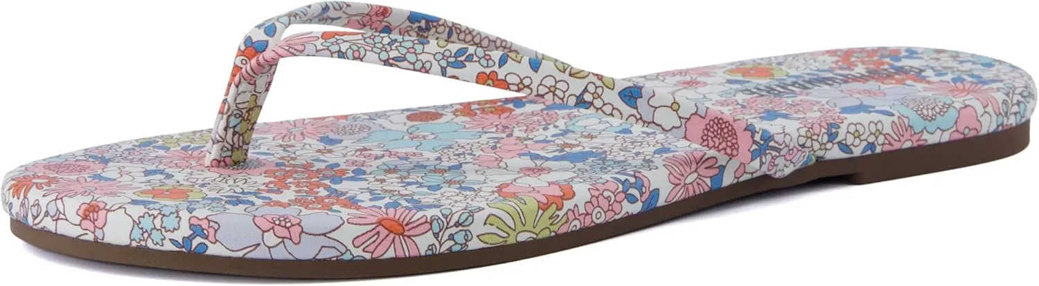 CUSHIONAIRE Cruise Women’s Minimalist Flip Flops – Ultra-Lightweight Summer Sandals with Non-Slip Sole