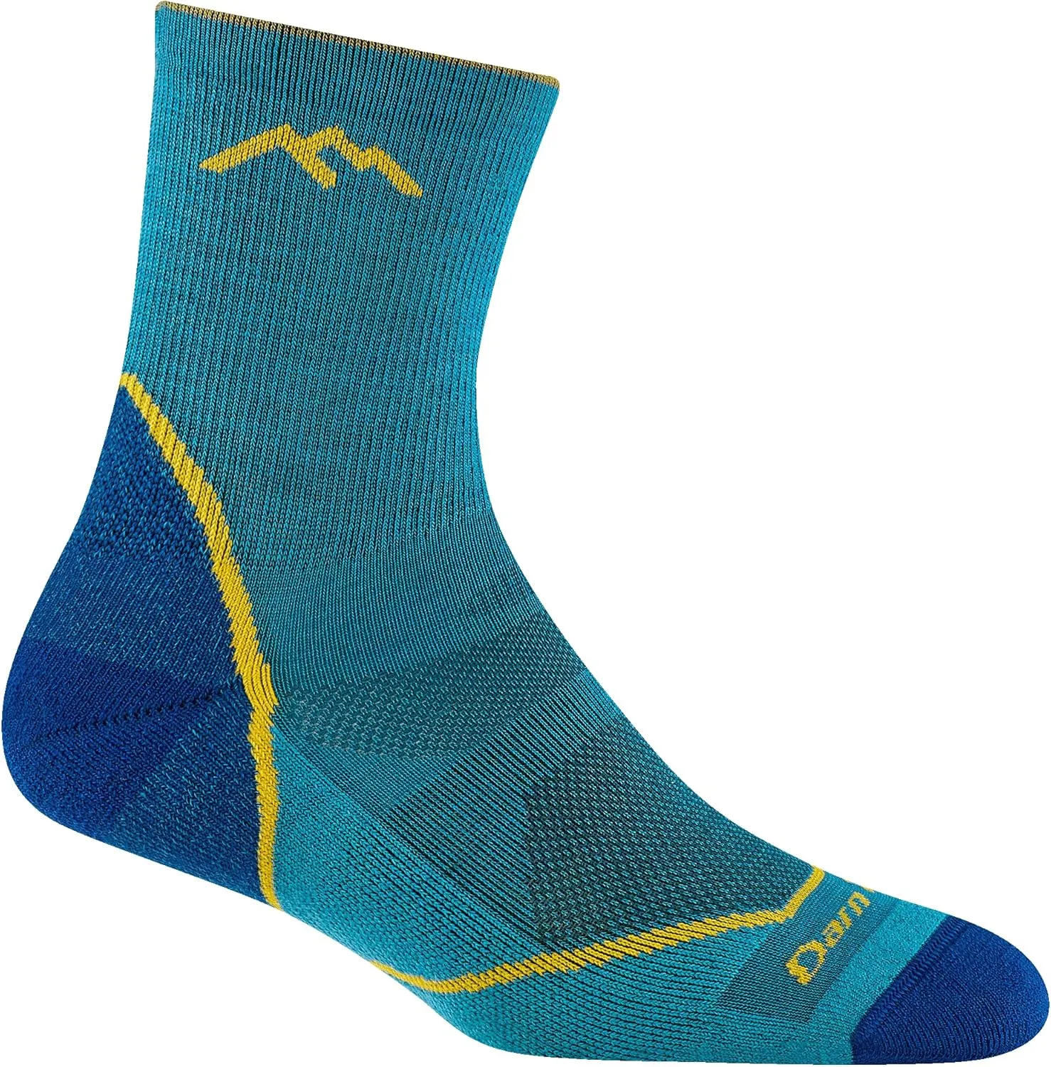 Darn Tough Vermont Light Hiker Jr. Micro-Crew Hiking Socks for Boys - Lightweight Cushioned Boys Socks, Style 3023