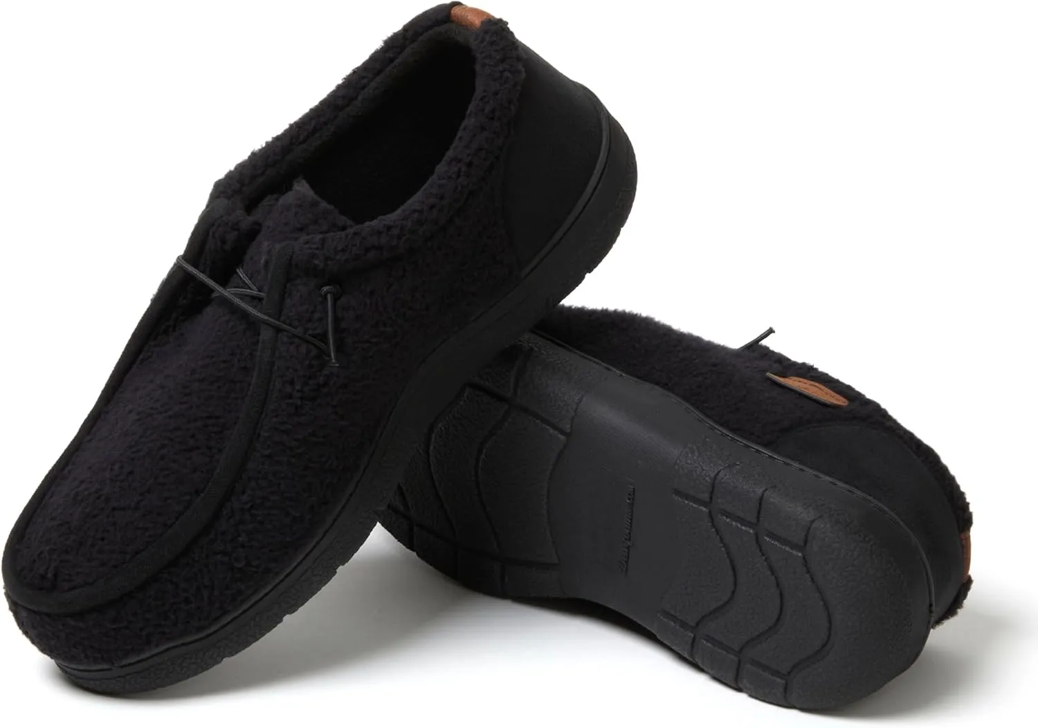 Dearfoams Men's Bennett Indoor/Outdoor Memory Foam Comfort Chukka Boot
