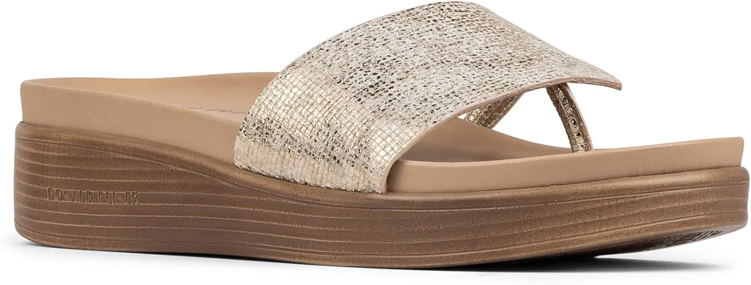 Donald Pliner Women's Fifi Slide Sandals, Women's Summer Sandals, Women’s Shoes, Comfortable Open-Toe Casual Flats