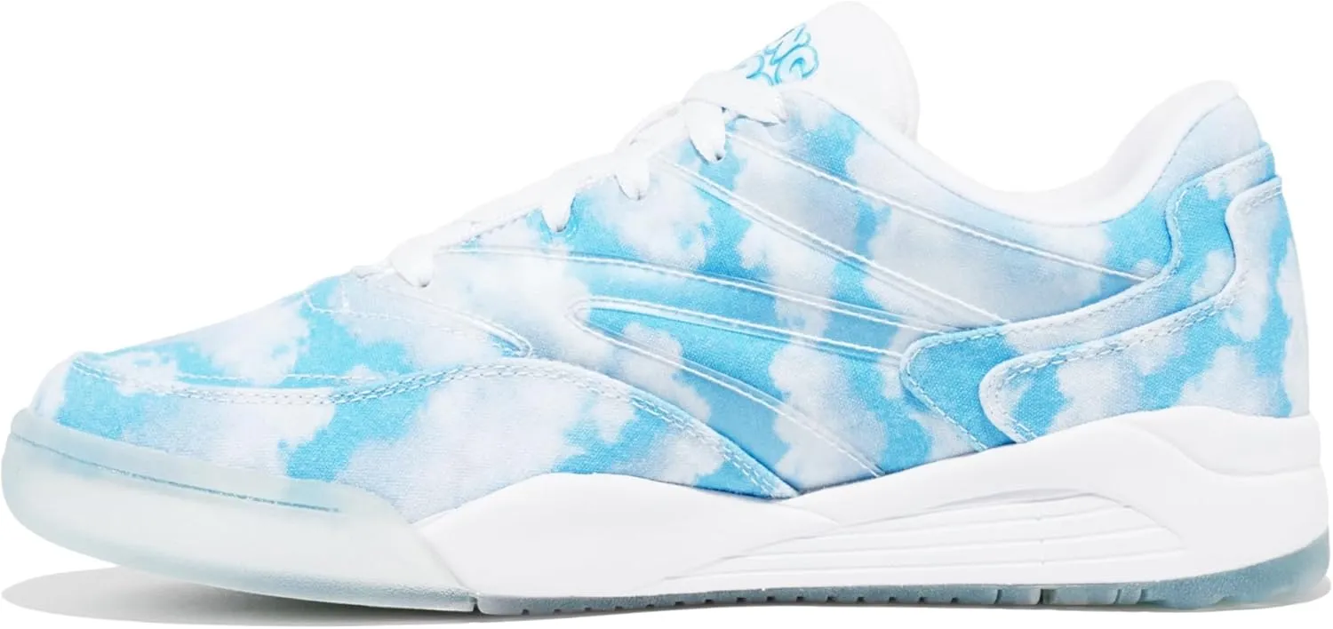 Ewing Patrick Athletics SL33 Sky's the Limit Alaskan Blue/White Canvas Upper, Cloud Print