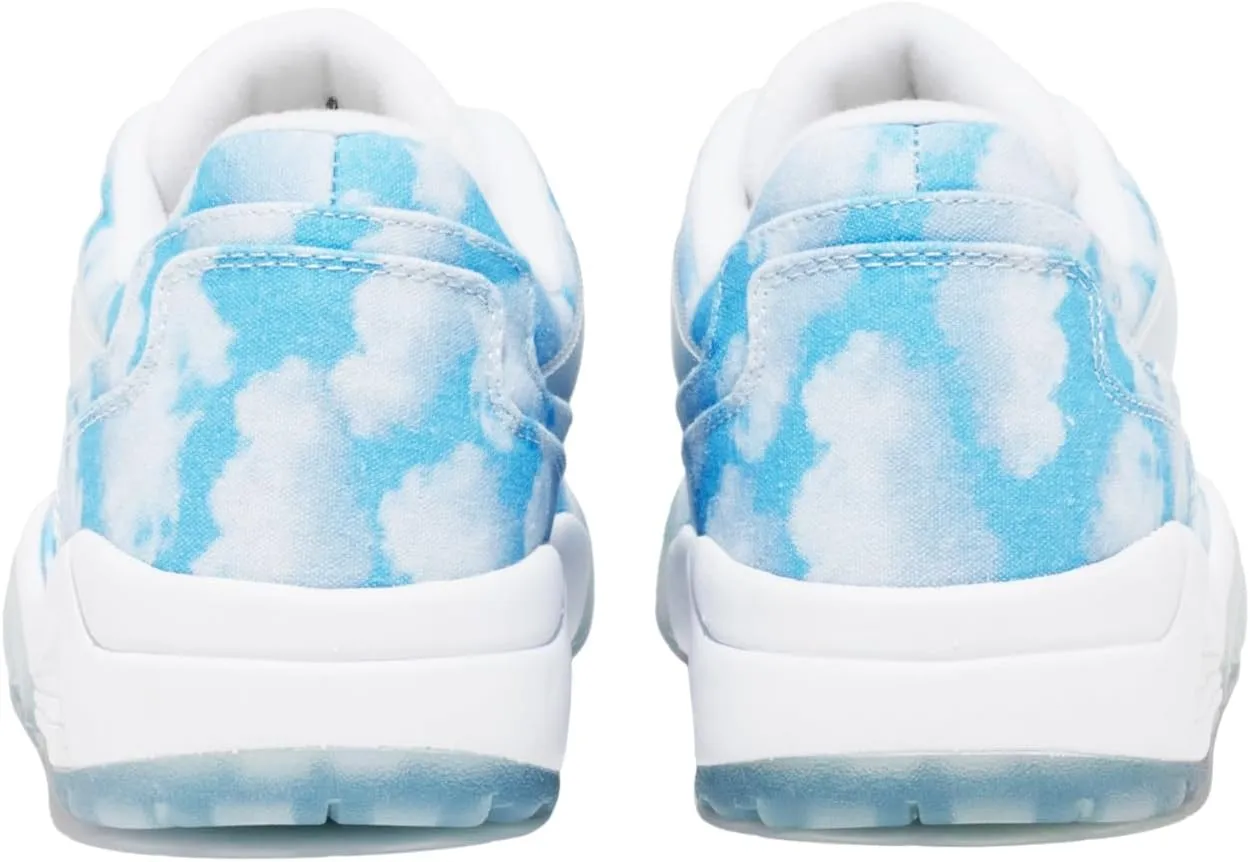 Ewing Patrick Athletics SL33 Sky's the Limit Alaskan Blue/White Canvas Upper, Cloud Print
