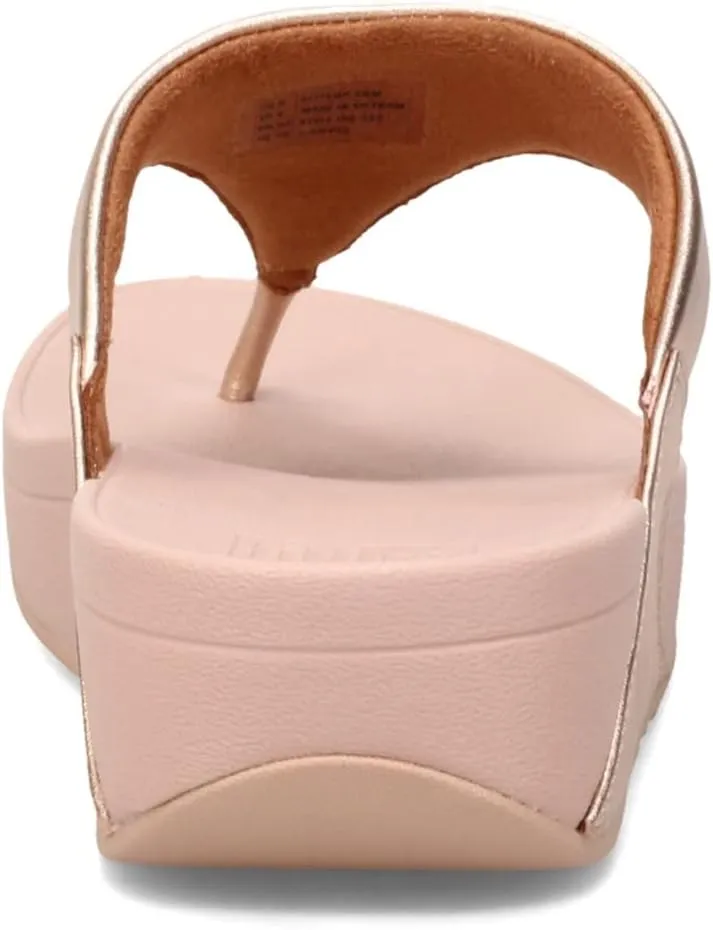 FitFlop Women's Lulu Leather Toe-Post Thong Sandals
