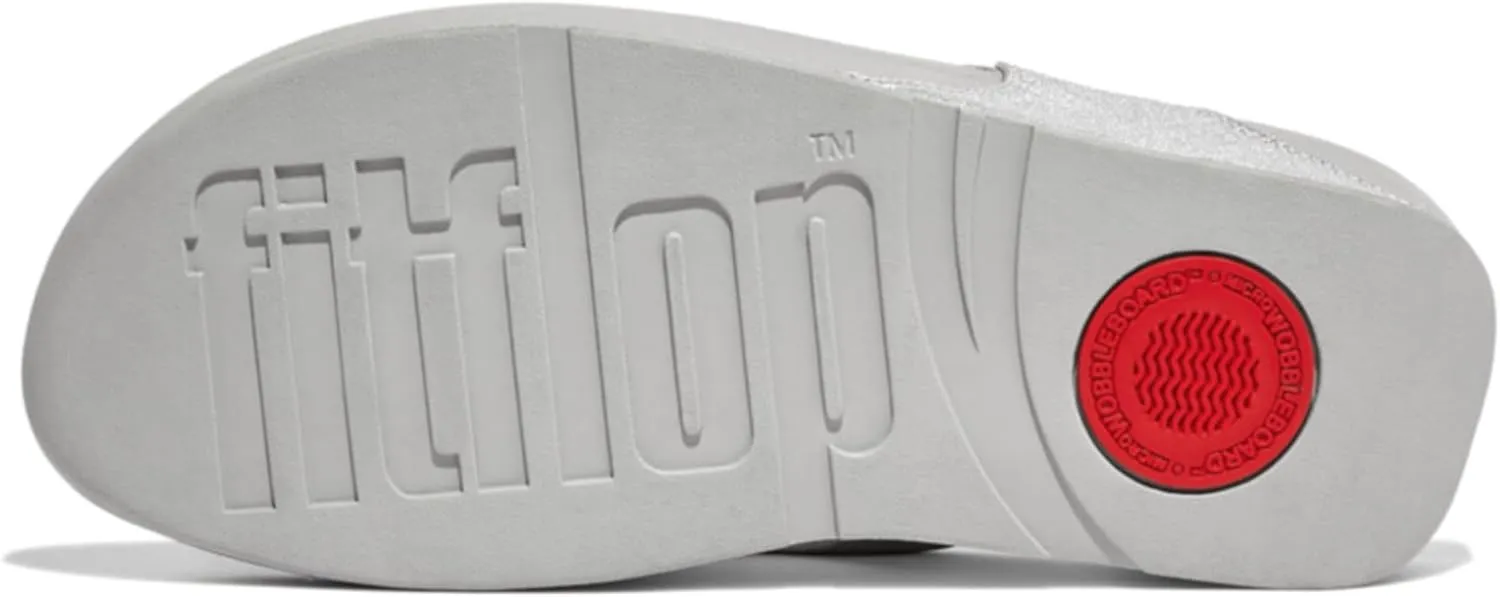 FitFlop Women's Lulu Leather Toe-Post Thong Sandals