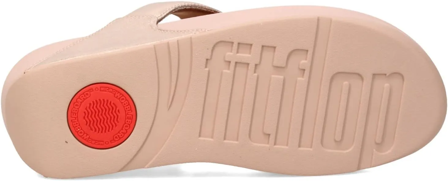 FitFlop Women's Lulu Leather Toe-Post Thong Sandals