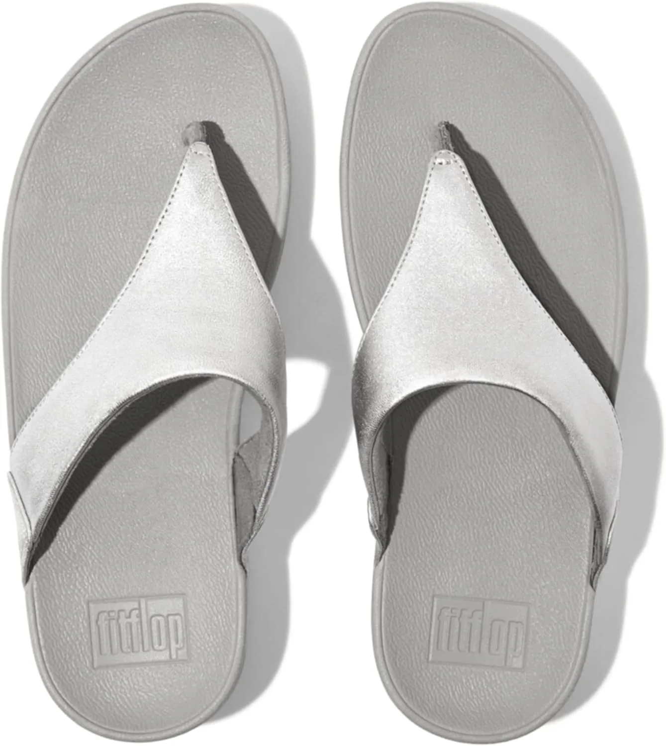 FitFlop Women's Lulu Leather Toe-Post Thong Sandals