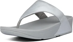 FitFlop Women's Lulu Leather Toe-Post Thong Sandals
