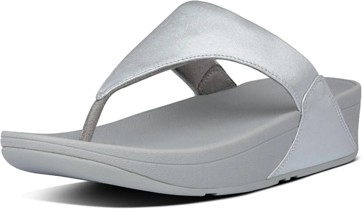 FitFlop Women's Lulu Leather Toe-Post Thong Sandals