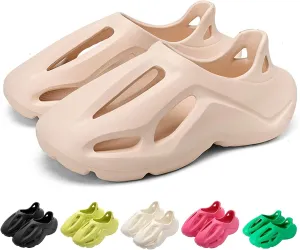 Foam Runner Shoes, Man Womens Foam Runner Sneakers Pillow Cloud Shoes Slides, Non-Slip Quick-Drying Breathable Super Soft