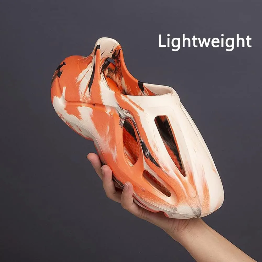 Foam Runner Shoes, Man Womens Foam Runner Sneakers Pillow Cloud Shoes Slides, Non-Slip Quick-Drying Breathable Super Soft