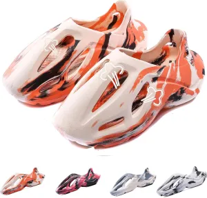 Foam Runner Shoes, Man Womens Foam Runner Sneakers Pillow Cloud Shoes Slides, Non-Slip Quick-Drying Breathable Super Soft